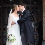 Irene Matamoros y Pedro Romero, convertidos en marido y mujer rodeados de los suyos