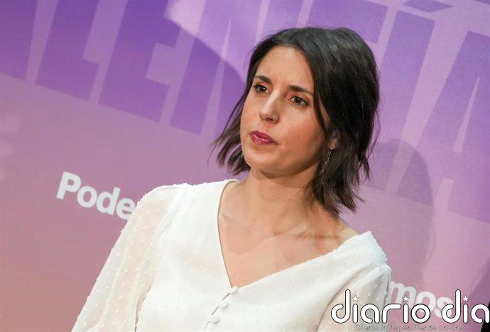 Irene Montero denuncia amenazas de muerte de una organización neonazi y pide protección a Interior