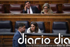 Irene Montero sobre el acto con Rufián: "A mí hacer equipo con Gabriel me parece una muy buena idea"