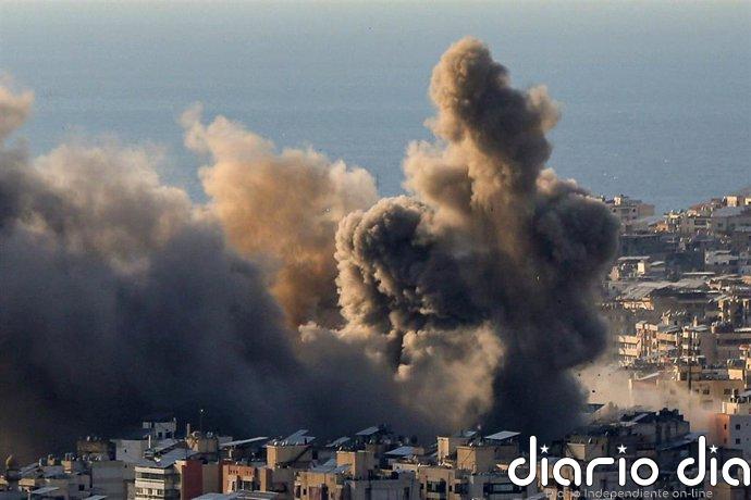 Israel bombardea Beirut por segundo día consecutivo y la sede de la cadena Al Manar, vinculada a Hezbolá