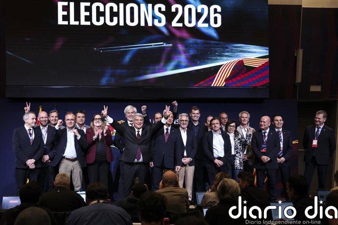 Joan Laporta: "Este resultado es contundente y nos da tanta fuerza que nos hace imparables"