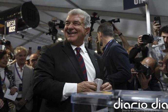 Joan Laporta, reelegido presidente del FC Barcelona con el 68,18% de los votos