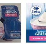 La AESAN advierte de la presencia de frutos secos y gluten sin etiquetar en lote de yogur griego de Carrefour