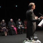 La alcaldesa de Jerez (Cádiz) felicita a Juan Mera Gracia por el "extraordinario pregón" de la Semana Santa