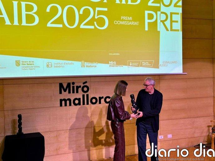 La Asociación de Críticos y Comisarios de Baleares premia a Jaume Reus y Elena Vozmediano en sus primerios premios