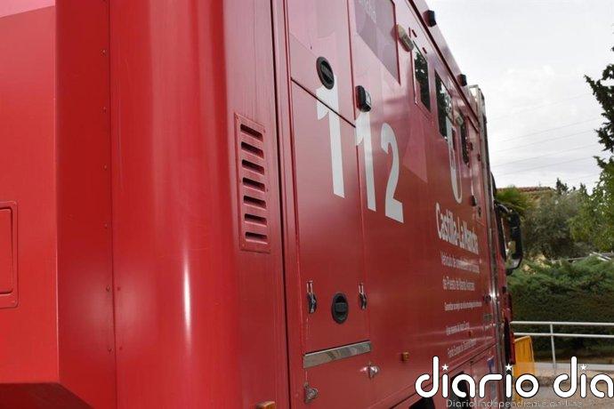 La caída de un árbol corta la CM-210 a la altura de Beteta (Cuenca)