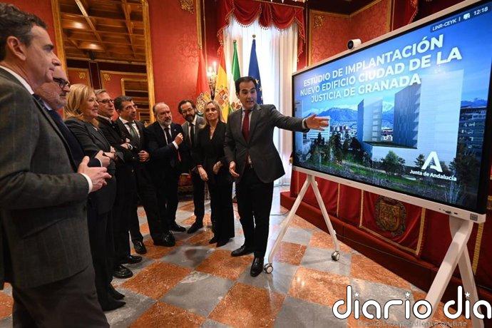 La Ciudad de la JusticIa de Granada se completará con un complejo de dos torres integrado en el entorno