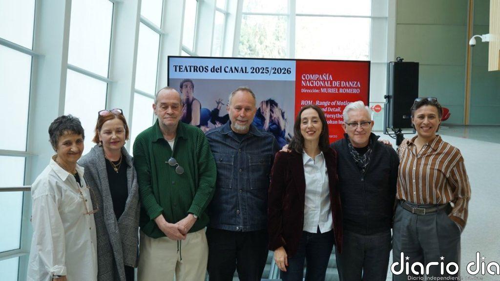 La Compañía Nacional de Danza estrena este jueves 'ROM' en los Teatros del Canal con obras de Forsythe e Inger