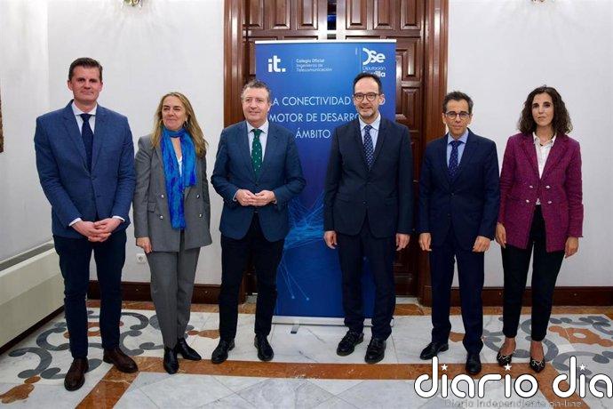 La Diputación de Sevilla impulsa la conectividad rural con una inversión de casi diez millones para la red Tarsis