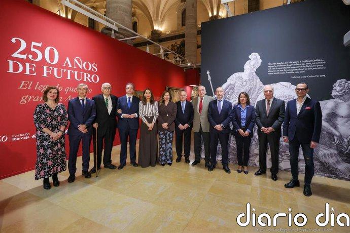 "La Económica" invita a viajar por sus 250 años de historia y legado en una nueva exposición en La Lonja de Zaragoza