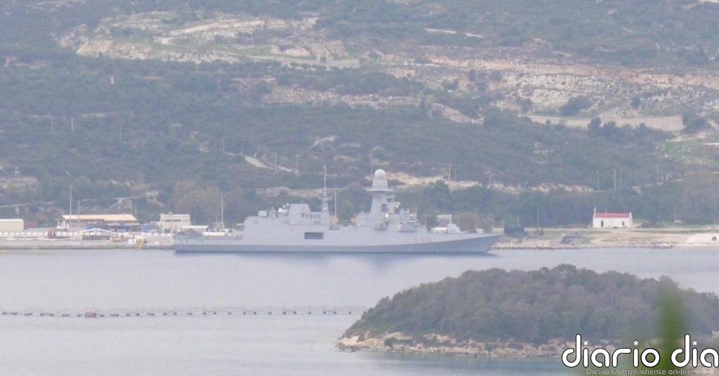 La fragata española Cristóbal Colón ya está en aguas de Chipre