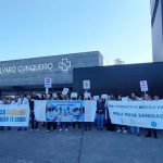 La huelga médica por el Estatuto Marco, con un apoyo del 22%, se suma esta semana en Galicia a la indefinida en primaria