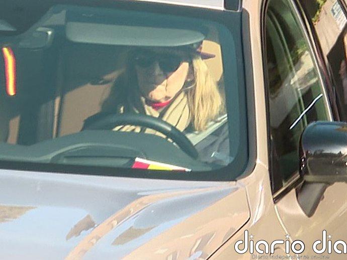 La infanta Elena, normalidad absoluta ante el aislamiento del Rey Juan Carlos por la guerra en Oriente Próximo