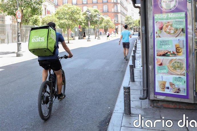 La Inspección reclama a Uber Eats 110 millones por cotizaciones impagadas de 60.000 falsos autónomos