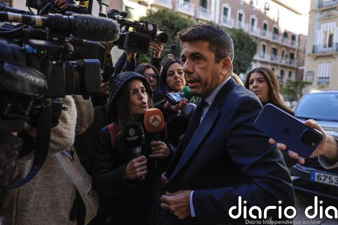 La jueza de la dana cita a declarar a Mazón como testigo y le pide que aporte voluntariamente sus llamadas y mensajes