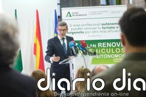 La Junta concederá 3.000 euros de ayuda a los autónomos con su Plan Renove de vehículos