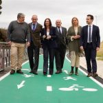 La Junta inaugura la vía ciclopeatonal del Aljarafe entre Tomares, Castilleja de la Cuesta y Bormujos (Sevilla)
