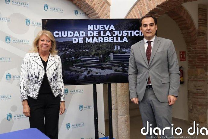 La Junta proyecta un edificio escalonado e integrado en el paisaje como Ciudad de la Justicia de Marbella (Málaga)