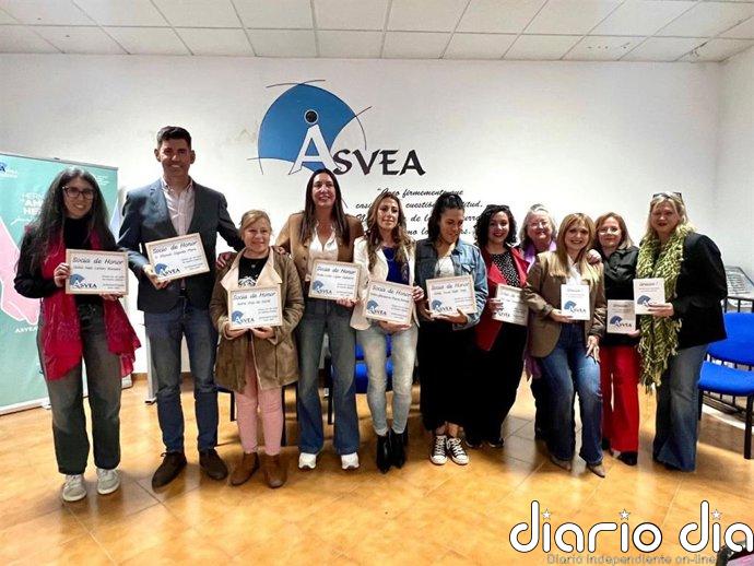 La Junta reconoce la "incansable" labor de Asvea en su 25 aniversario frente a la enfermedad de Andrade