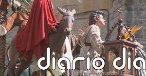 La lluvia respeta la emotiva procesión del Borriquito en Bilbao