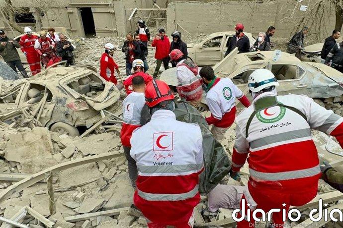 La Media Luna Roja iraní denuncia daños en más de 70.000 infraestructuras civiles por ataques de Israel y EEUU