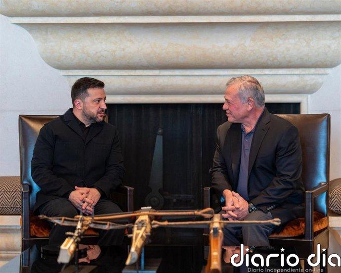La monarquía jordana recibe a Zelenski y estudian reforzar sus relaciones