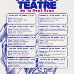 La Muestra de Teatro de Personas Mayores en Mallorca ofrecerá diez actuaciones este mes de marzo