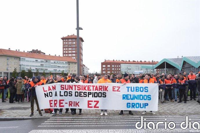 La planta de Tubos Reunidos Amurrio (Álava) inicia este lunes una huelga indefinida contra el ERE