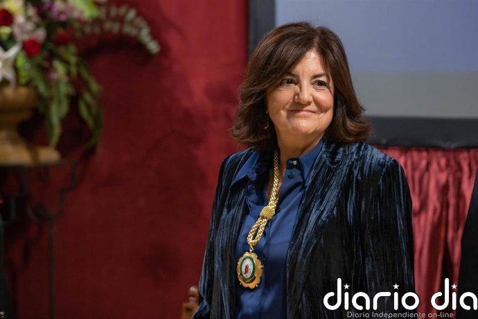 La presidenta de la UCAM, María Dolores García, pregonera de la Semana Santa de Popayán (Colombia)