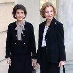 La Reina Sofía, de lo más sonriente, protagoniza un cariñoso reencuentro con su gran amiga Paloma O'Shea