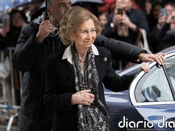 La Reina Sofía, pilar de las tradiciones de la Casa Real en su emotiva cita anual con el Cristo de Medinaceli