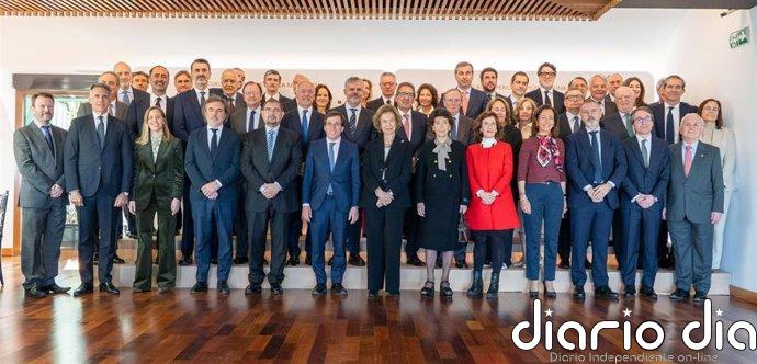 La reina Sofía preside la Junta de Patronos de la Escuela Superior de Música Reina Sofía que celebra su 35 aniversario