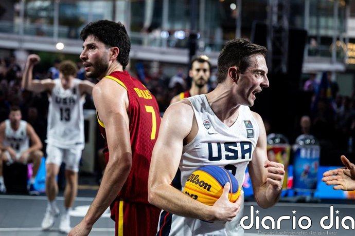 La selección masculina conquista la medalla de plata en la Copa de Campeones de 3x3