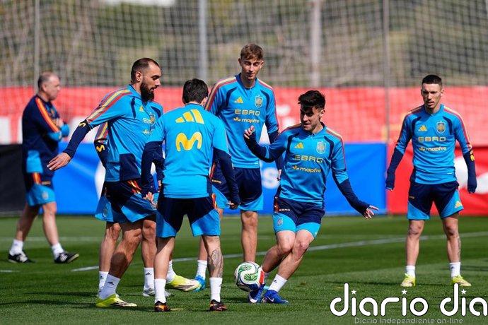 La selección regresa al trabajo en Las Rozas con la vista puesta en Egipto