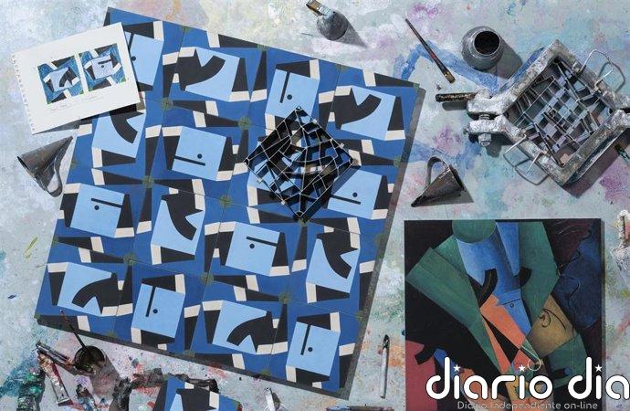 La tienda del Thyssen venderá baldosas inspiradas en obras de Kandinsky, Hopper, Bortnyik, Paul Klee, o Juan Gris