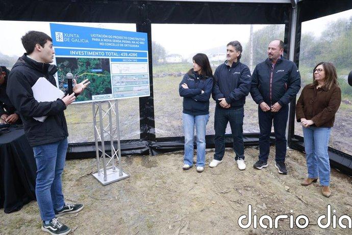 La Xunta licitará este lunes las obras de la senda peatonal en la AC-862, en Ortigueira