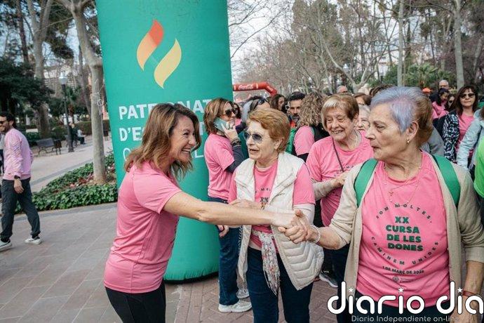 La XX Cursa de les Dones da inicio en Castelló a un mes de actividades para conmemorar el Día Internacional de la Mujer