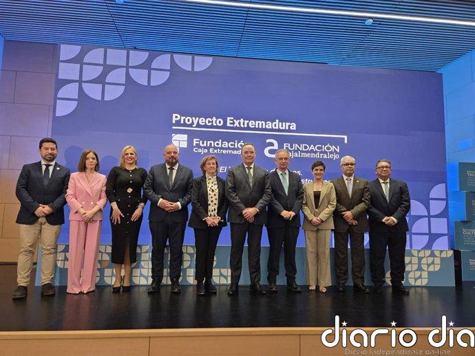 Las fundaciones Caja Extremadura y Cajalmendralejo ponen en marcha un proyecto común que aúna cultura, ciencia o talento