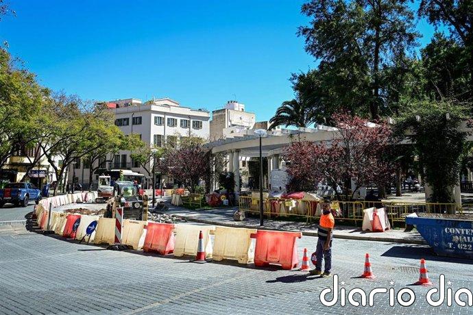 Las obras de la plaza Francesc García Orell afectarán al tráfico rodado de Palma hasta el viernes