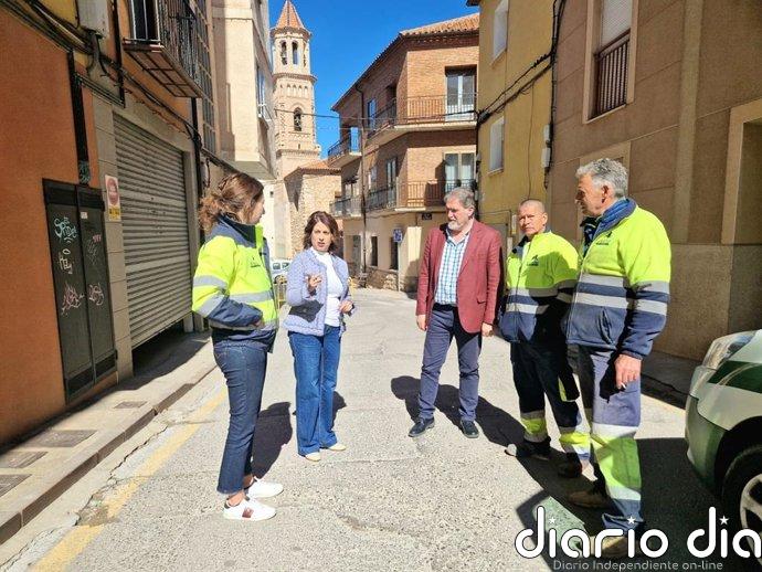 Las obras de mejora de pavimentos y aceras en la calle La Merced se inician con una inversión de 136.000 euros