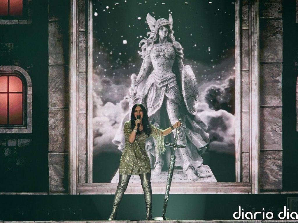 Laura Pausini comienza en Pamplona su 'Yo canto World Tour' con todo vendido