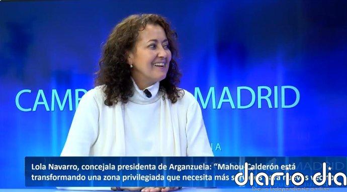 Lola Navarro reivindica "la transformación" de Arganzuela de zona industrial a distrito cultural y habitable