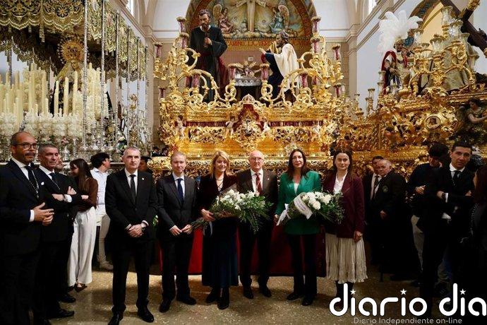 Loles López y Pilar Miranda participan en los actos del Sábado de Pasión en Huelva