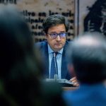 López elude pronunciarse sobre la continuidad de Escribano al frente de Indra: "No tengo ninguna comunicación"