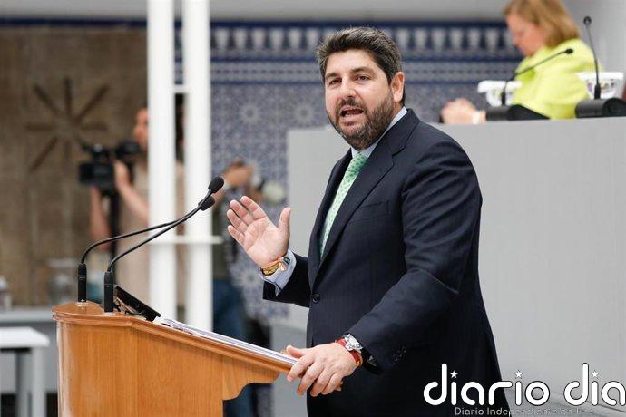 López Miras anuncia un paquete de medidas para ayudar a casi 600 empresas que se pueden ver afectadas por la guerra