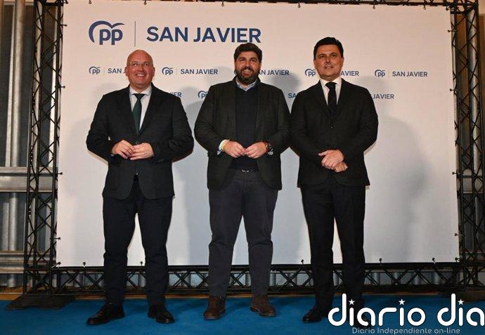 López Miras (PP): "Pronto tendremos en España un Gobierno del PP como el de San Javier y el de la Región"