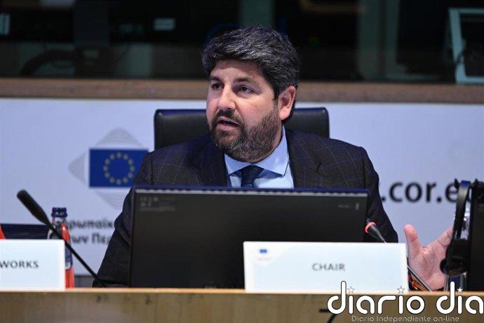 López Miras preside el grupo que trabaja en aumentar la producción en defensa de UE por posibles crisis de suministro