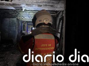 Los Bomberos extinguen un incendio en una vivienda de Pozuelo de Alarcón