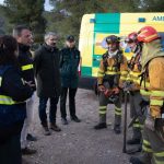 Los efectivos de la UME desplazados desde Bétera ya están en la zona del incendio, que "evoluciona favorablemente"