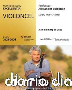 Los músicos Ramón Ortega y Alexander Suleiman compartirán unas jornadas con estudiantes del Conservatorio de Baleares